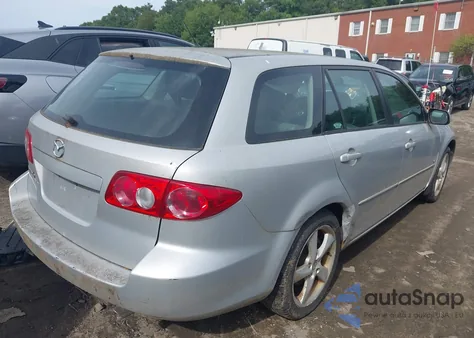 2004 Mazda Mazda6 S из США, поврежденный, VIN 1YVFP82D245N92850